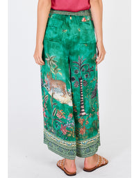 Le Tigre Pant Green Multi