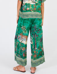 Le Tigre Pant Green Multi