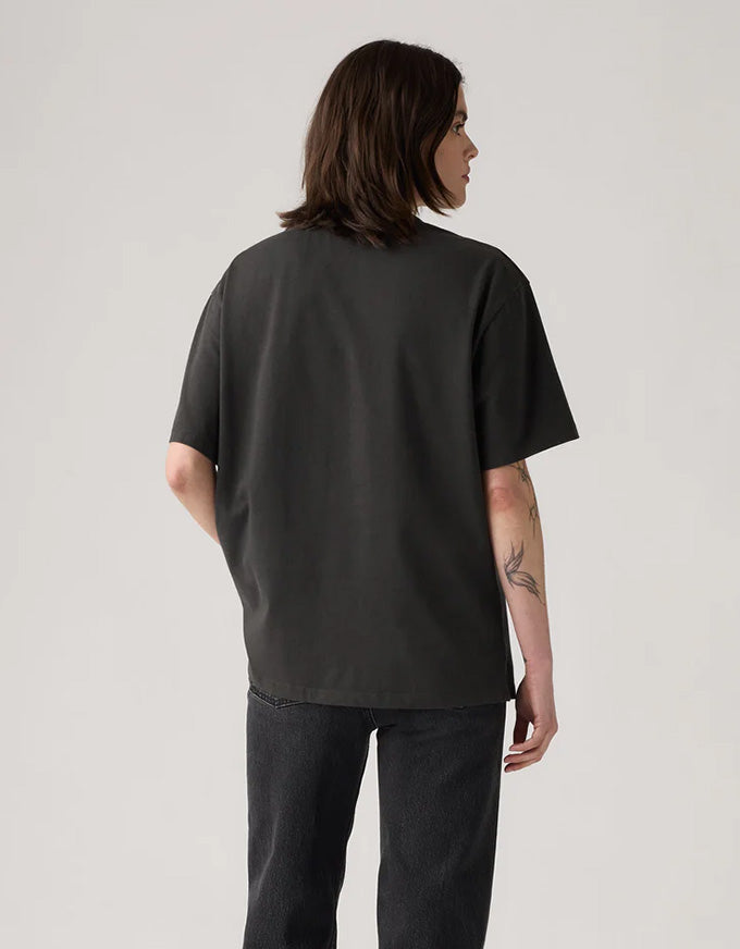 Tabor Tee Howdy Script Black