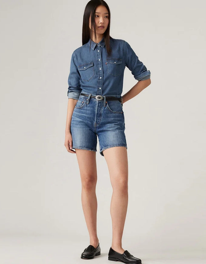 501® Mid Thigh Shorts Blue Beauty