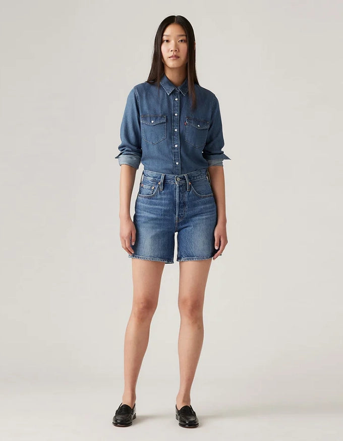501® Mid Thigh Shorts Blue Beauty