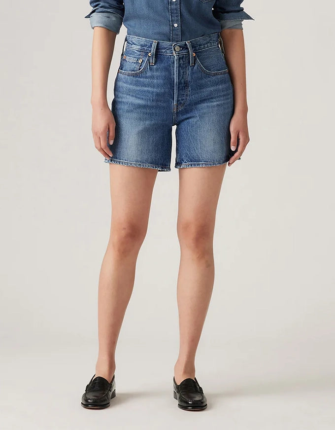 501® Mid Thigh Shorts Blue Beauty