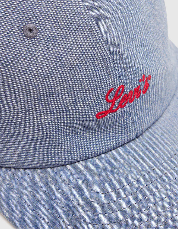 Alex Cap Chambray Blue
