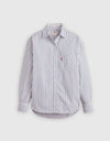 Harlie Boyfriend Shirt Marina Stripe
