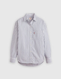 Harlie Boyfriend Shirt Marina Stripe