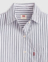 Harlie Boyfriend Shirt Marina Stripe