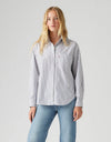Harlie Boyfriend Shirt Marina Stripe
