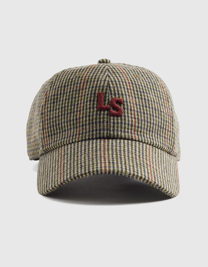 LS Monogram Cap Houndstooth