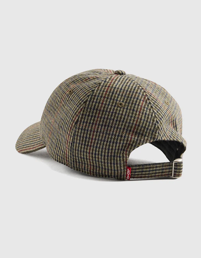 LS Monogram Cap Houndstooth
