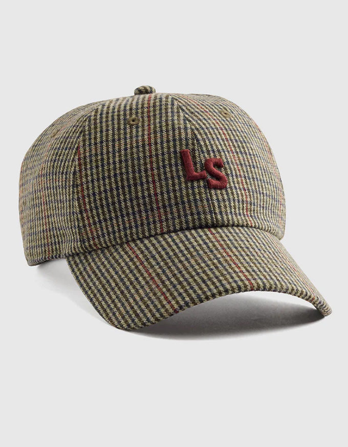 LS Monogram Cap Houndstooth