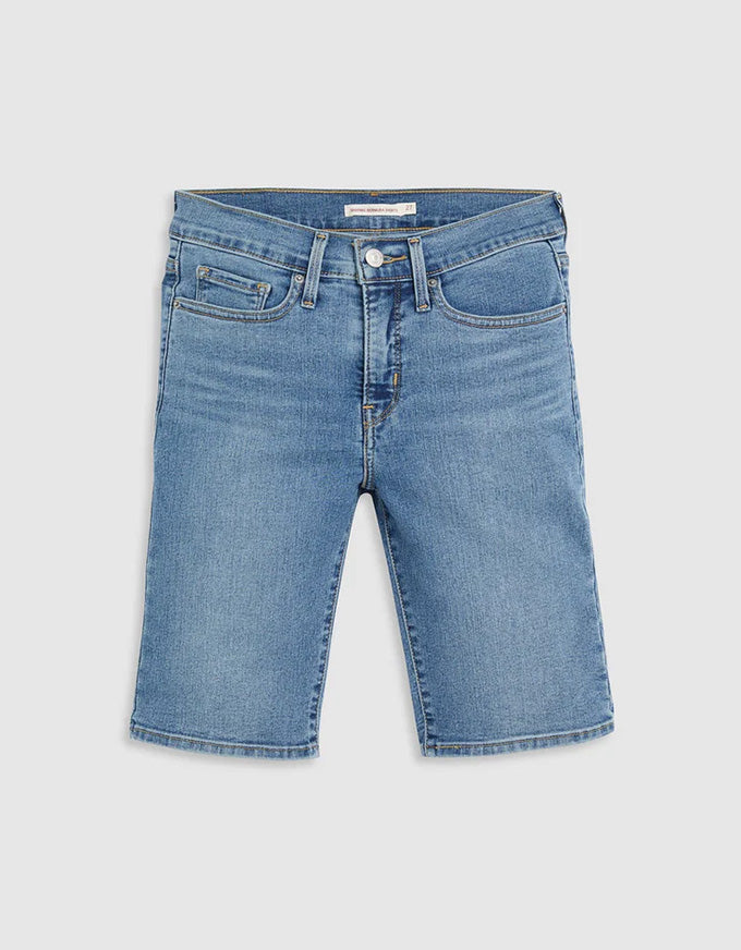 Shaping Bermuda Shorts Camp Denim