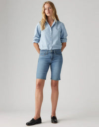 Shaping Bermuda Shorts Camp Denim