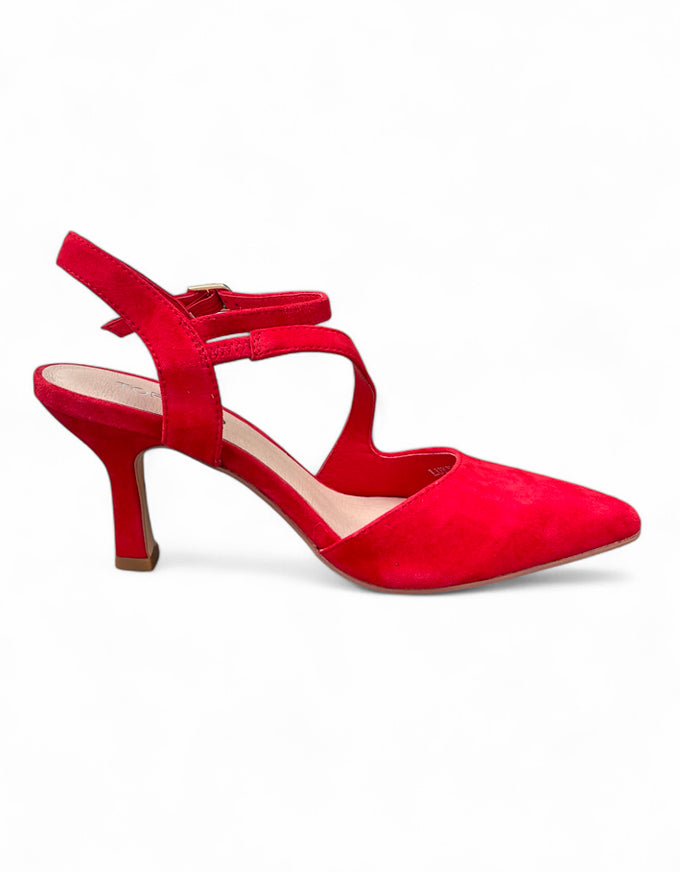 Lukka Heels New Red Suede