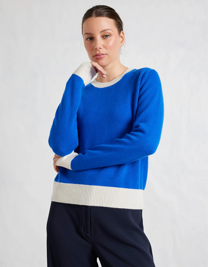 The gorgeous Mandy Splice Sweater, from Alessandra Cashmere.