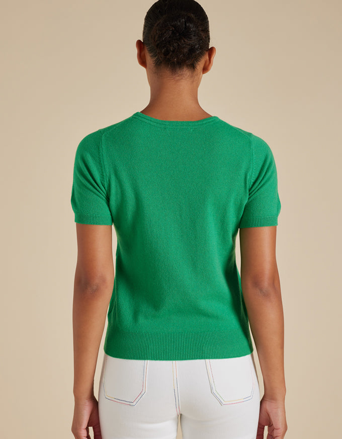 Marcie Knit Top Viridity Green