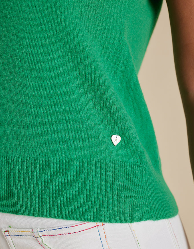 Marcie Knit Top Viridity Green