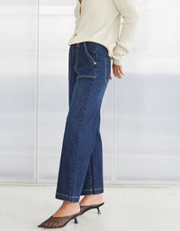 Marfa Denim Trousers Paris Blue