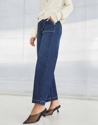 Marfa Denim Trousers Paris Blue