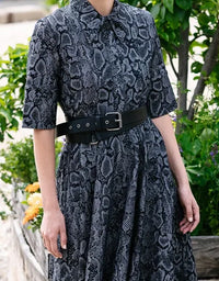 Lasso Belt Black/Silver