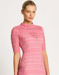 Maya Tee Dress Pink - Australian Made