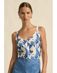 Memo Top Azure Bouquet