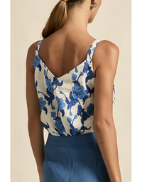 Memo Top Azure Bouquet