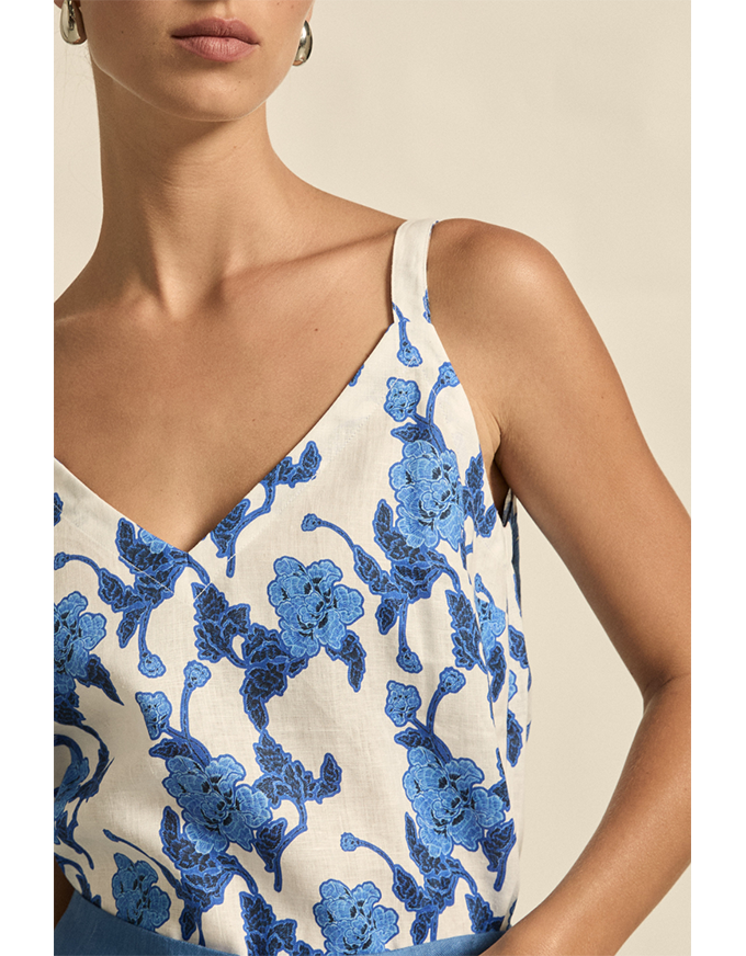 Memo Top Azure Bouquet