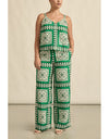 Memo Top - Parrot Scarf