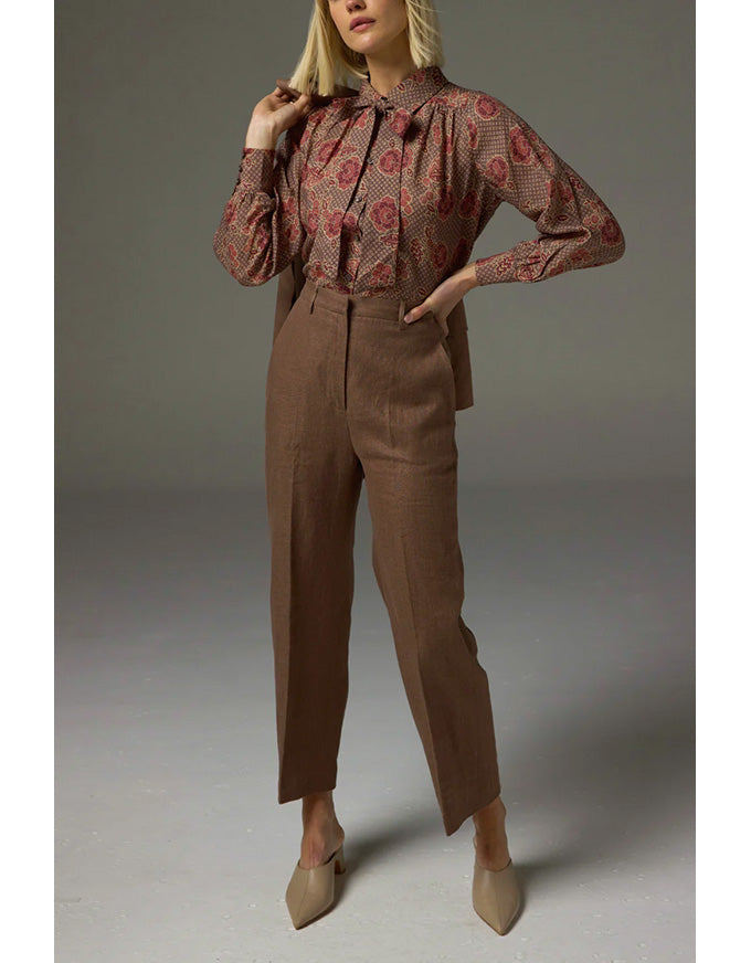 Meridian Linen Pant Mousse