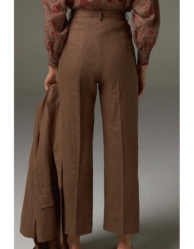 Meridian Linen Pant Mousse