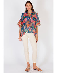 Mexican Flower Shirt Multi