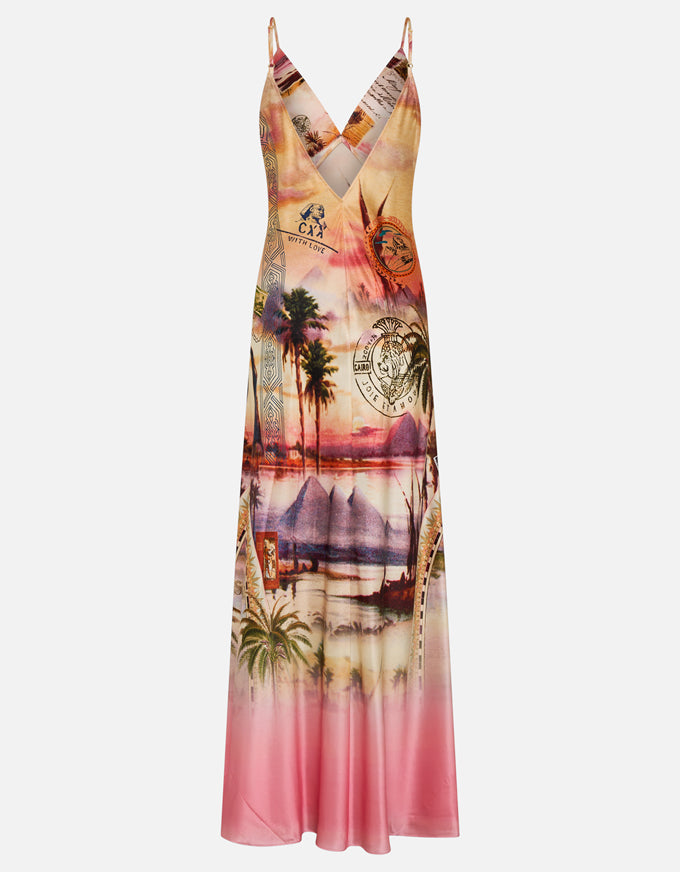 Milla's Got Mail V Bias Slip Dress