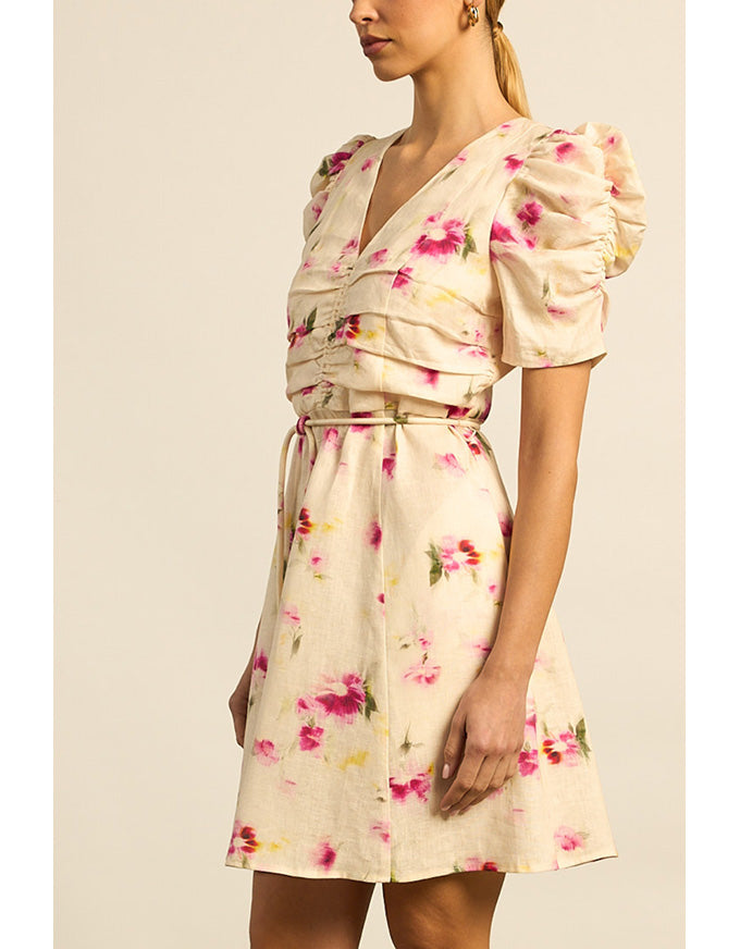 Mirage Dress Watercolour Bloom