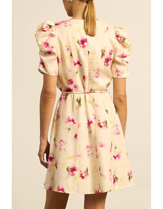 Mirage Dress Watercolour Bloom