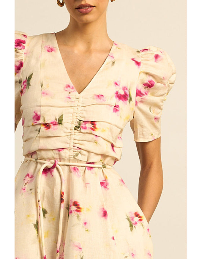 Mirage Dress Watercolour Bloom