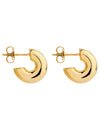 Moonbow Yellow Gold Stud Earring