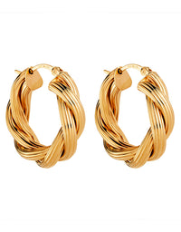 Glamour Hoop Earring Gold