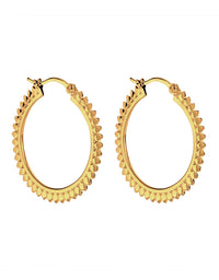 Radiance Hoop Earring Gold