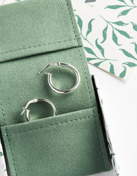 Curb Silver Ring R6526