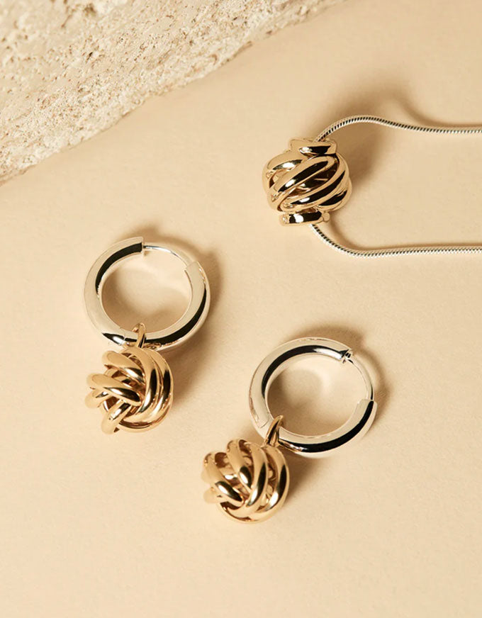 Nest Yellow Gold Necklace