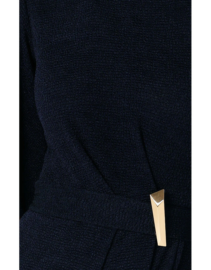 Nicole Dress Navy - Australian made