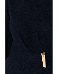 Nicole Dress Navy - Australian made