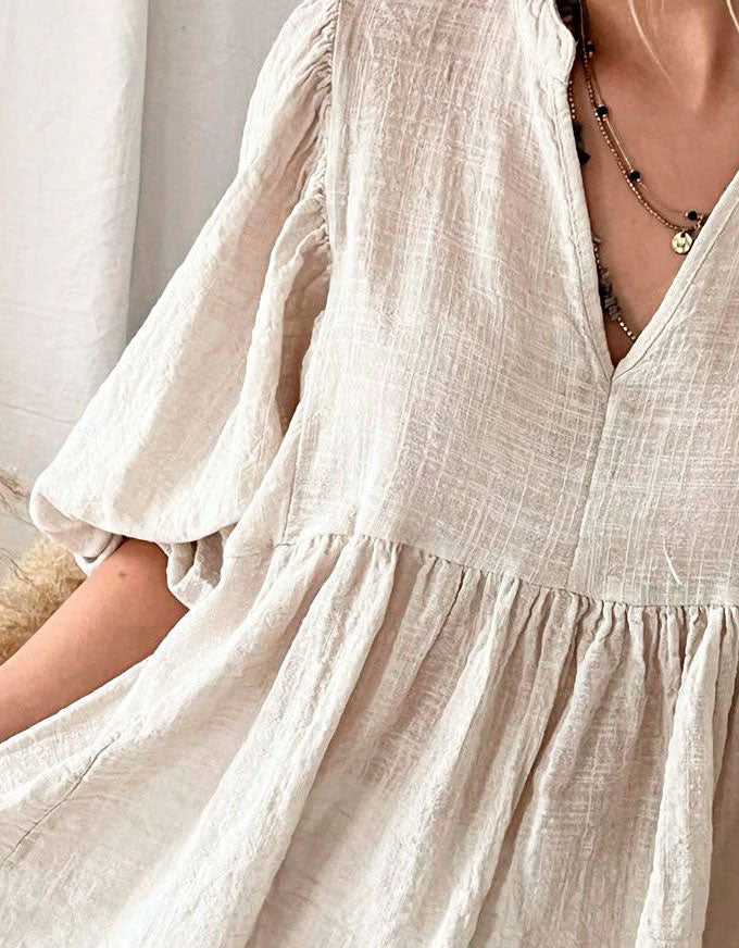 Nora Cotton Shirt Sand