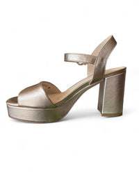 Onlee Platino Leather Heels