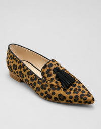Palace Flats Leopard/Black Pony