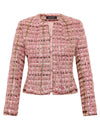 Paris Jacket Pink/Ivory - Australian Made