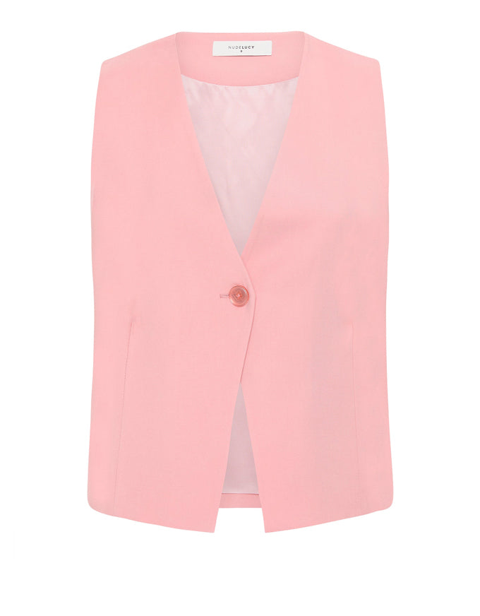 Petra Vest Peony Pink