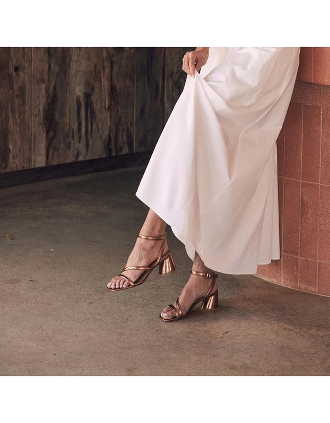 Petricia Heels Copper Metallic