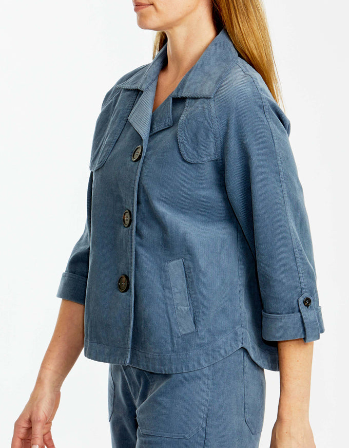 The Cord Jacket in Denim, from Ping Pong. 
