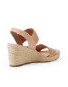 PIVEY Wedges Coffee/Natural Rope